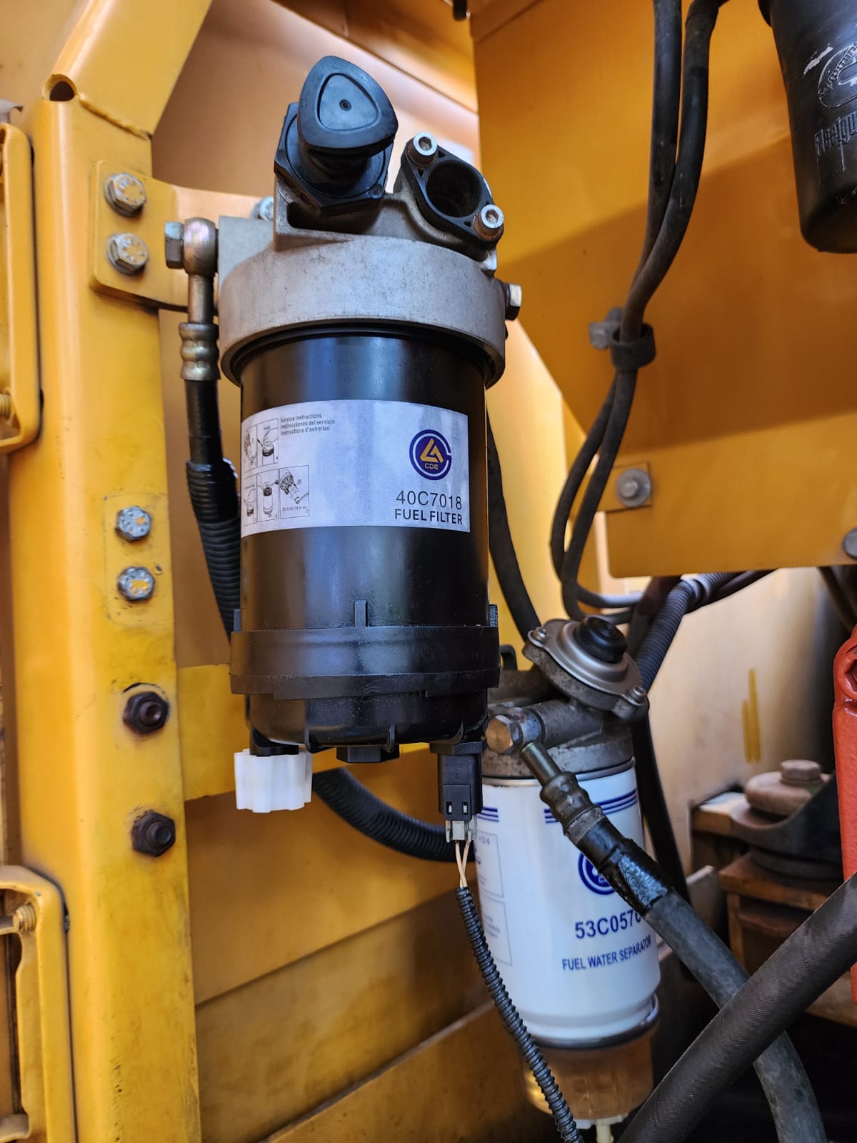 CDE Filter Field Installation