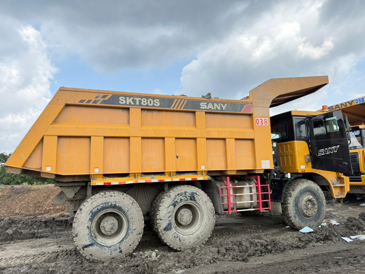 SANY SKT80S Mining Truck with CDE Filter