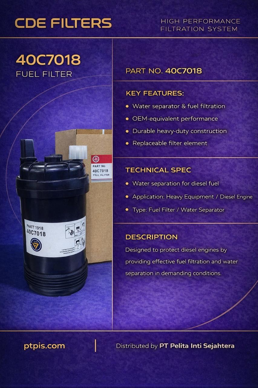 Fuel Water Separator 40C7018