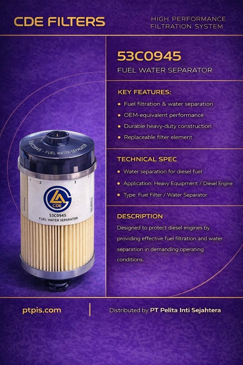 Fuel Water Separator 53C0945